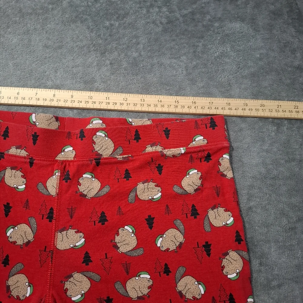 Duluth Trading Co Red Pajama Set with Floral Print - Picture 13 of 16